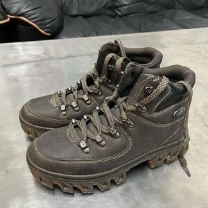 Lugz Men's Dark Brown Rugged Chukka Hiking Boots